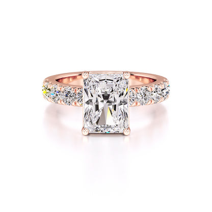 Adeline Lab Grown Diamond Ring | Rose Gold | 1