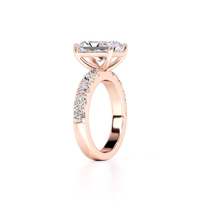 Adeline Lab Grown Diamond Ring | Rose Gold | 3
