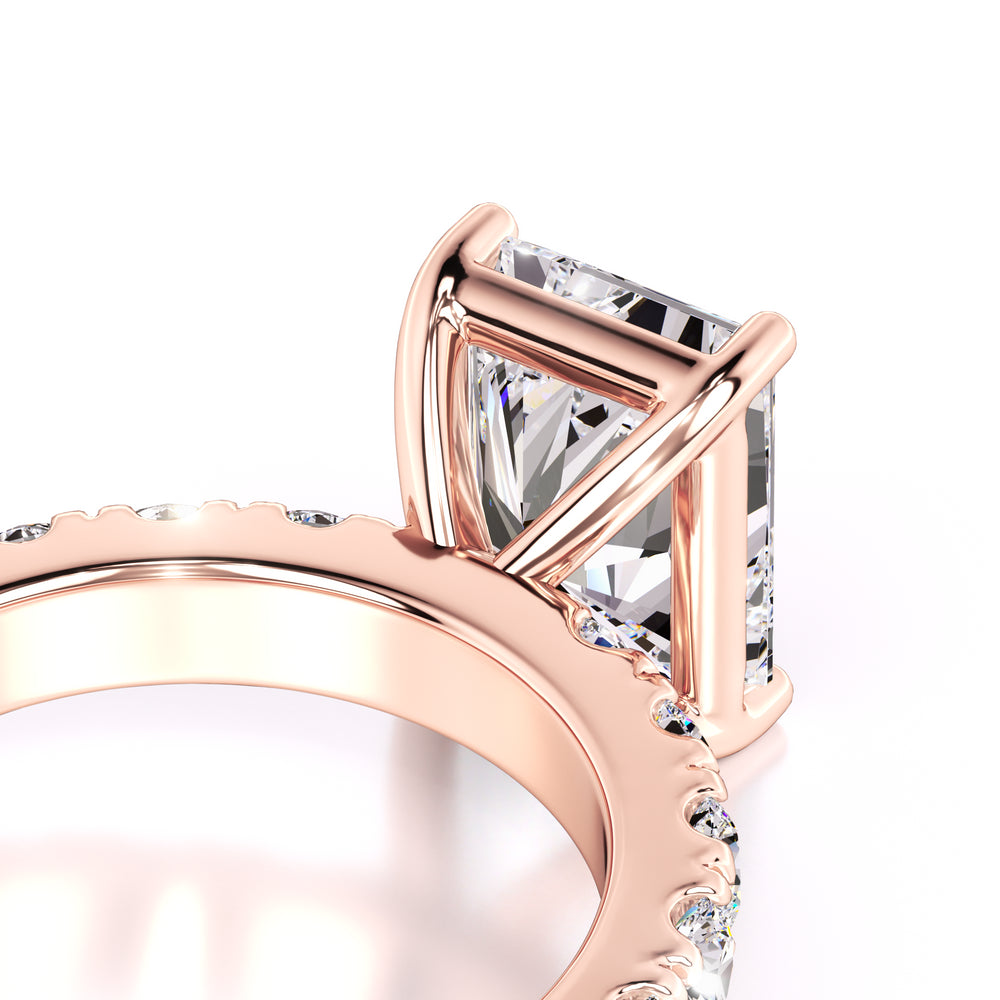 Adeline Lab Grown Diamond Ring | Rose Gold | 2