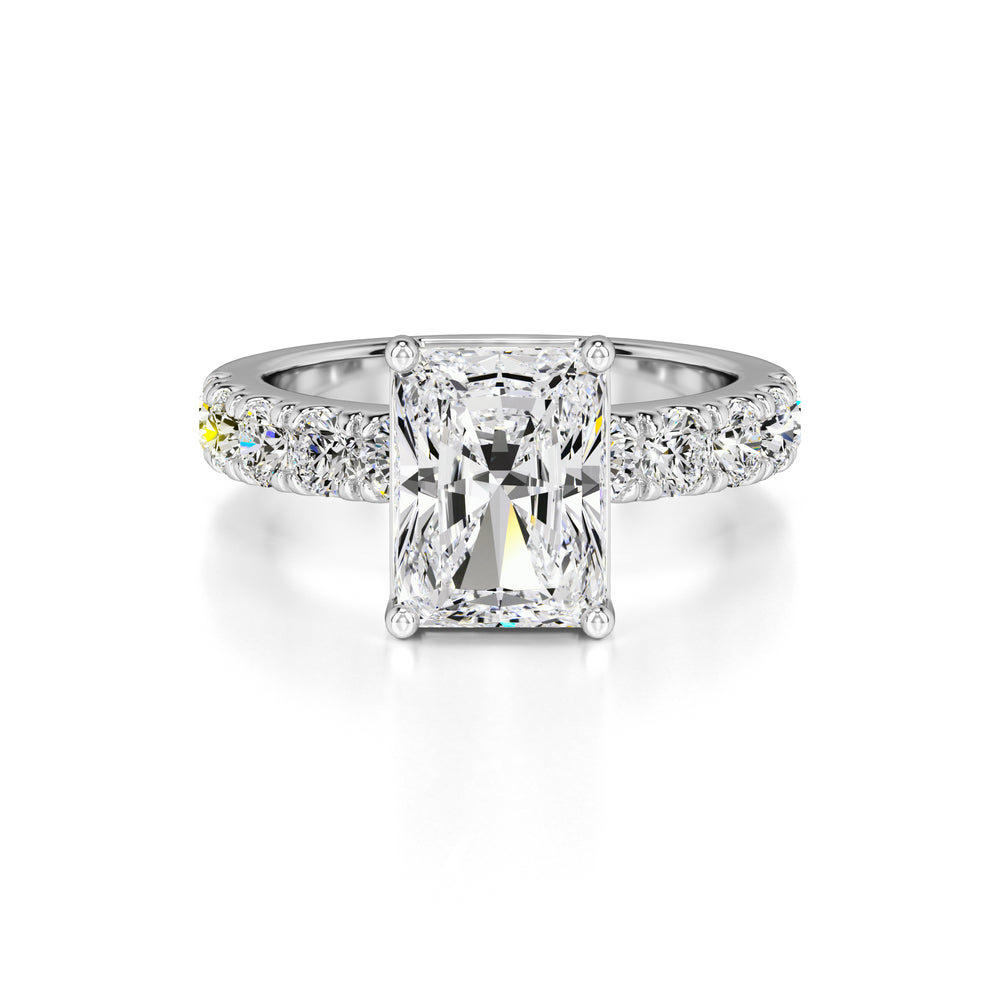 Adeline Lab Grown Diamond Ring | White Gold | 1