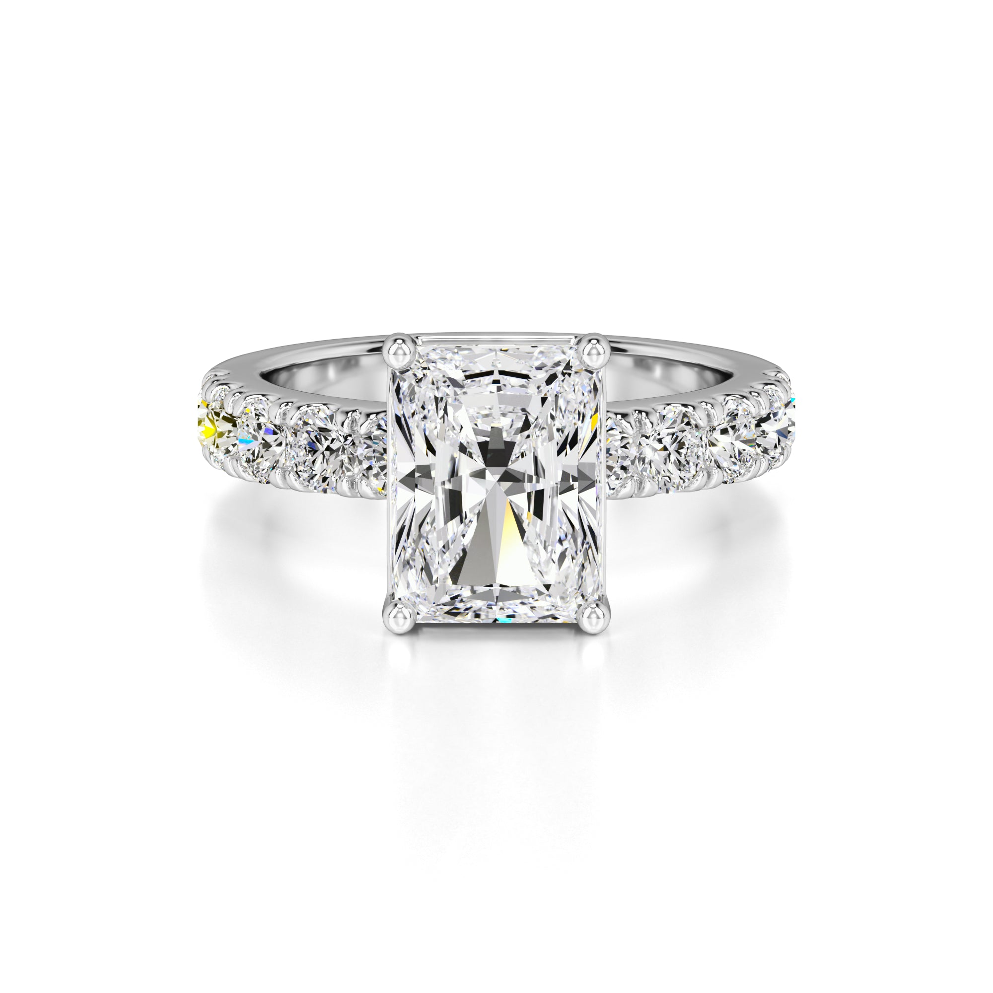 Adeline Lab Grown Diamond Ring | White Gold | 1