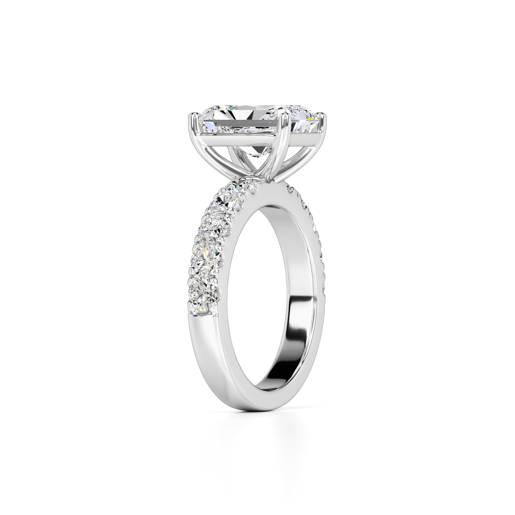 Adeline Lab Grown Diamond Ring | White Gold | 3