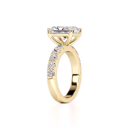Adeline Lab Grown Diamond Ring | Yellow Gold | 3