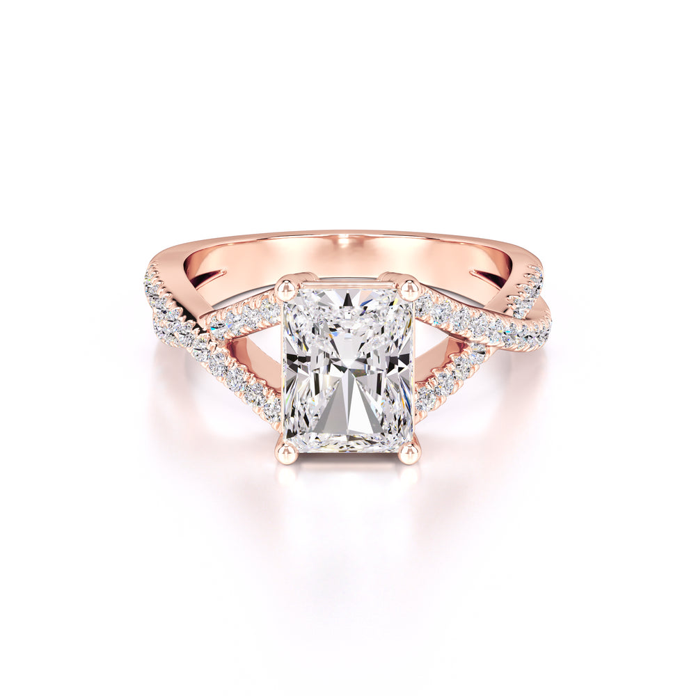 Bailey Lab Grown Diamond Ring | Rose Gold | 1