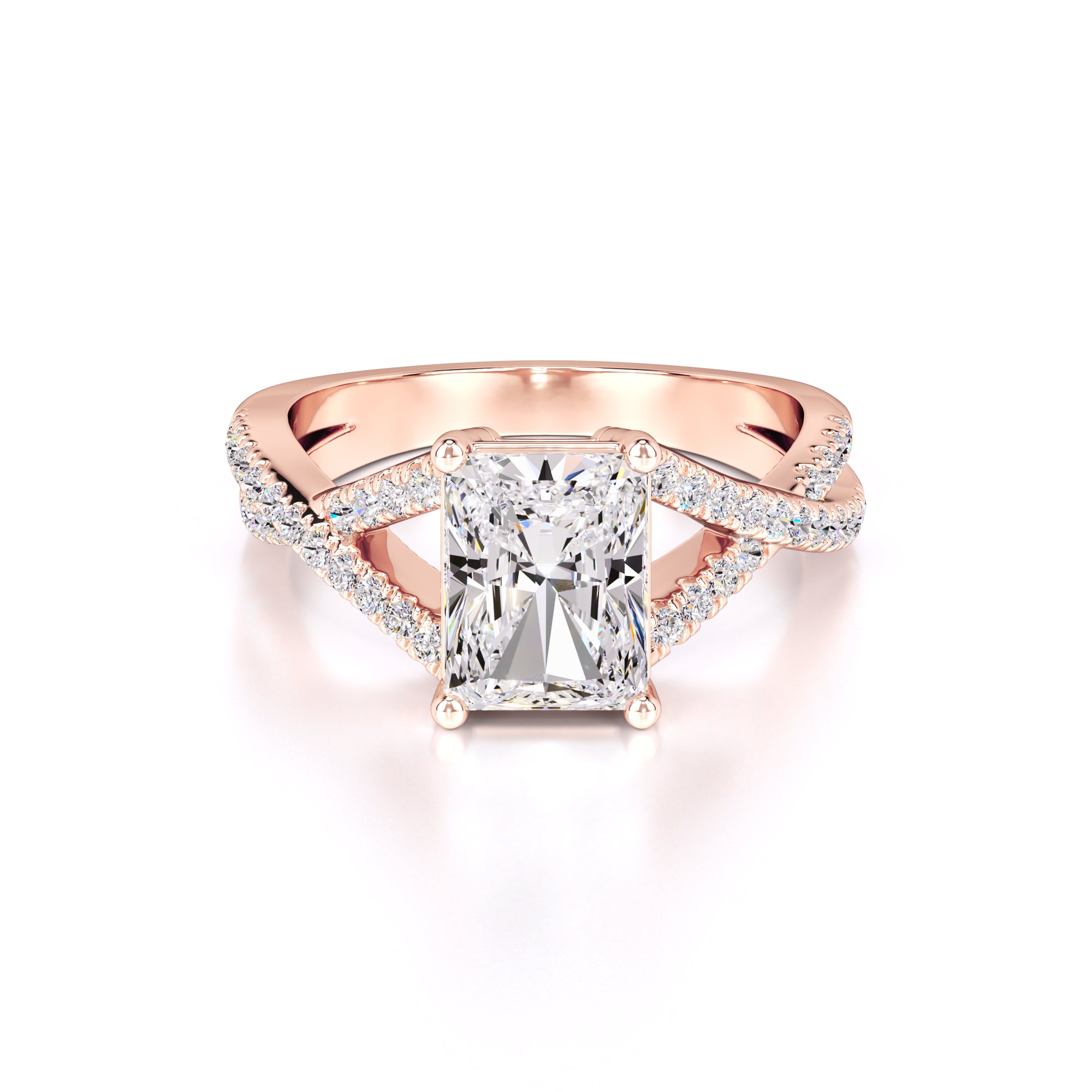 Bailey Lab Grown Diamond Ring | Rose Gold | 1