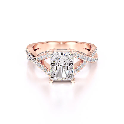 Bailey Lab Grown Diamond Ring | Rose Gold | 1