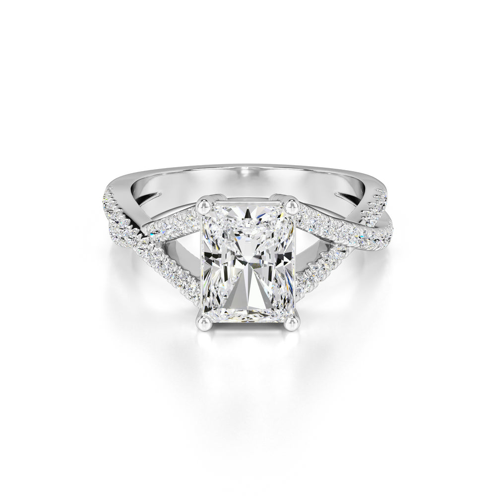 Bailey Lab Grown Diamond Ring | White Gold | 1