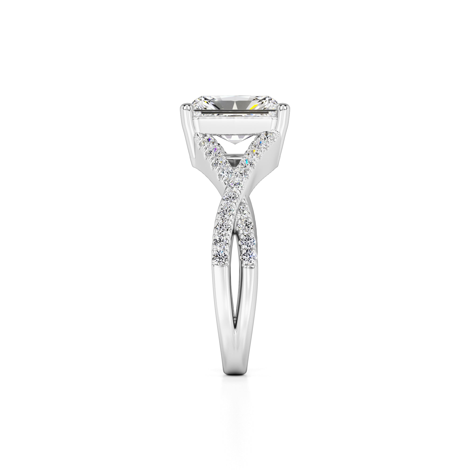 Bailey Lab Grown Diamond Ring | White Gold | 4