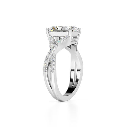 Bailey Lab Grown Diamond Ring | White Gold | 3