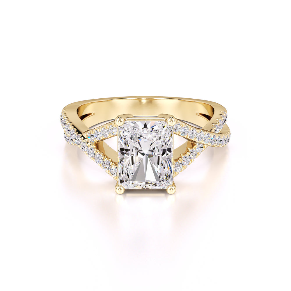 Bailey Lab Grown Diamond Ring | Yellow Gold | 1