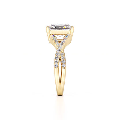 Bailey Lab Grown Diamond Ring | Yellow Gold | 4