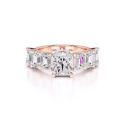 Celine Lab Grown Diamond Ring | Rose Gold | 1