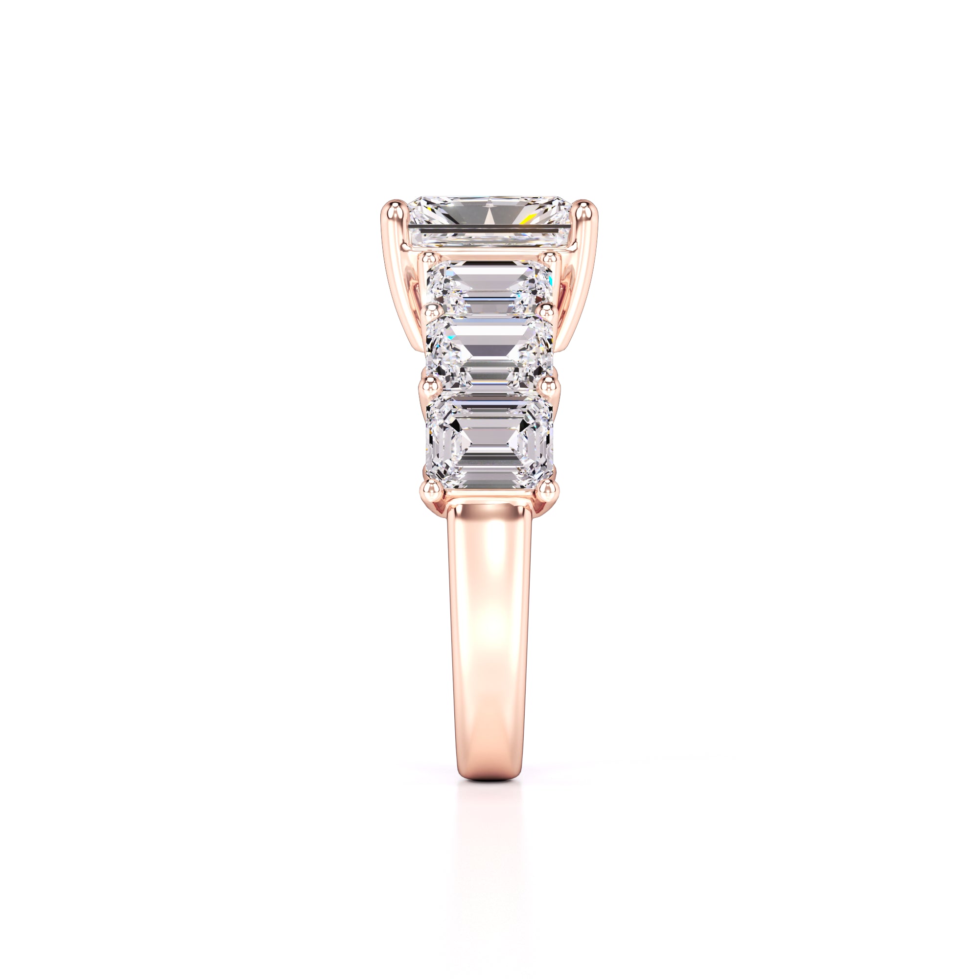 Celine Lab Grown Diamond Ring | Rose Gold | 4