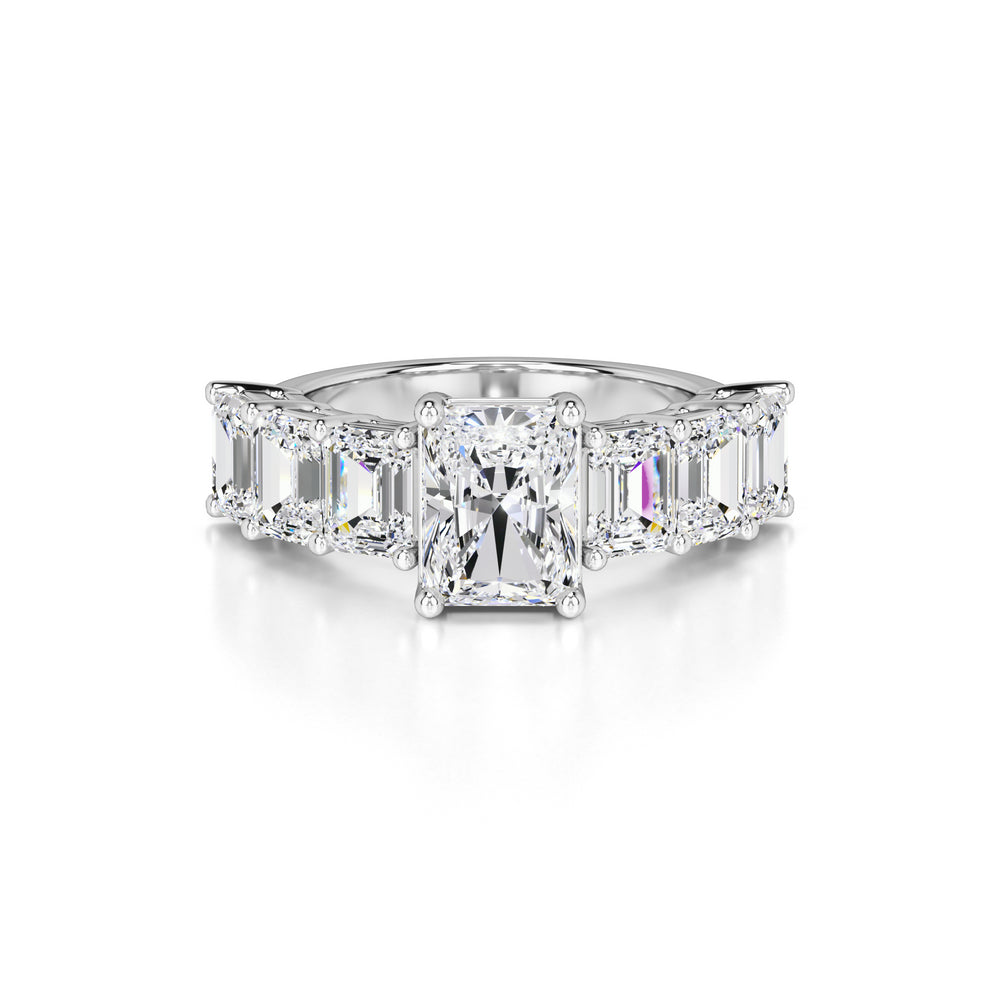 Celine Lab Grown Diamond Ring | White Gold | 1