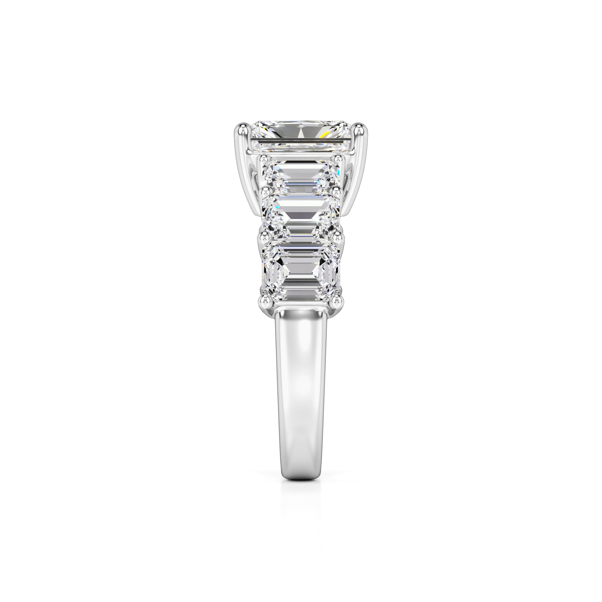 Celine Lab Grown Diamond Ring | White Gold | 4