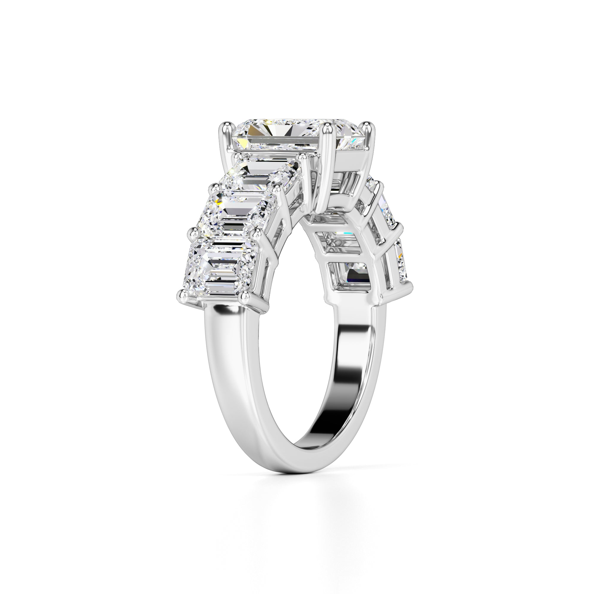 Celine Lab Grown Diamond Ring | White Gold | 3