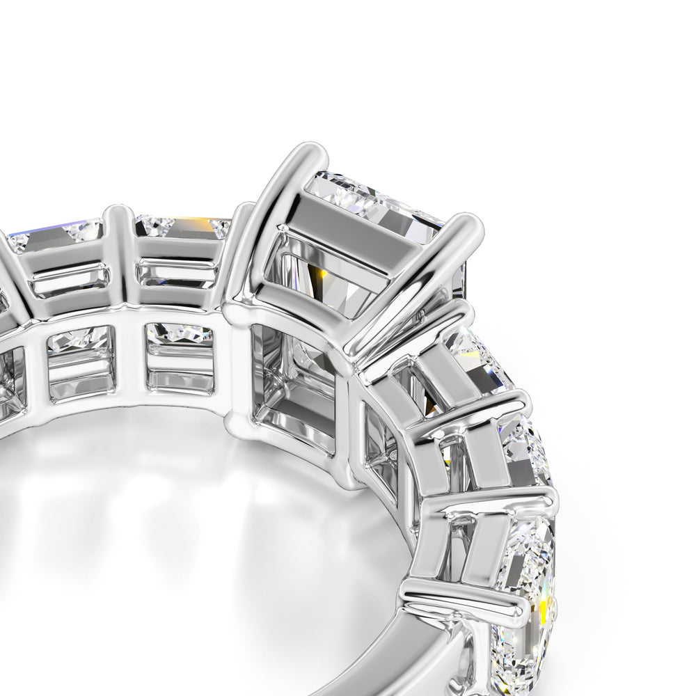 Celine Moissanite & Lab Grown Diamond Ring | White Gold | 2
