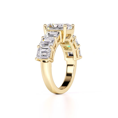 Celine Lab Grown Diamond Ring | Yellow Gold | 3