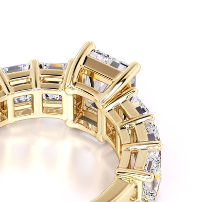 Celine Moissanite & Lab Grown Diamond Ring | Yellow Gold | 2