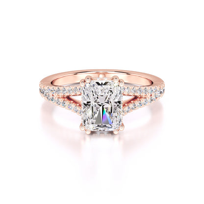 Juliana Lab Grown Diamond Ring | Rose Gold | 1