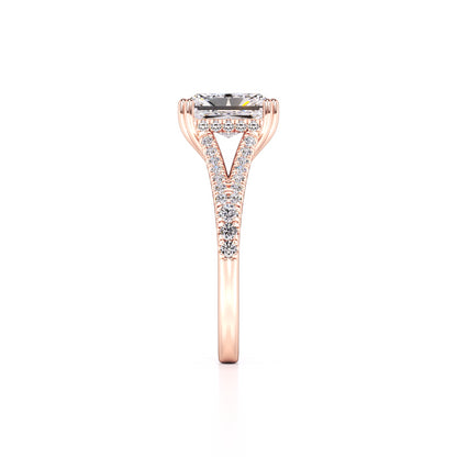 Juliana Lab Grown Diamond Ring | Rose Gold | 4
