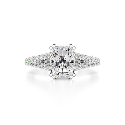 Juliana Moissanite & Lab Grown Diamond Ring | White Gold | 1