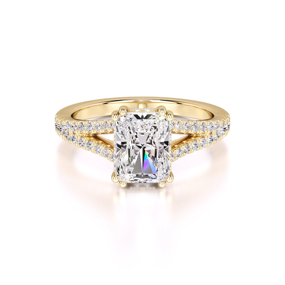 Juliana Lab Grown Diamond Ring | Yellow Gold | 1