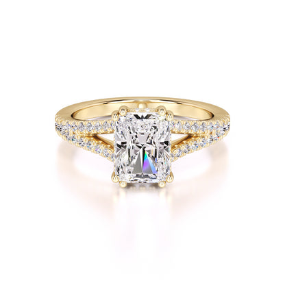Juliana Lab Grown Diamond Ring | Yellow Gold | 1