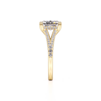 Juliana Lab Grown Diamond Ring | Yellow Gold | 4