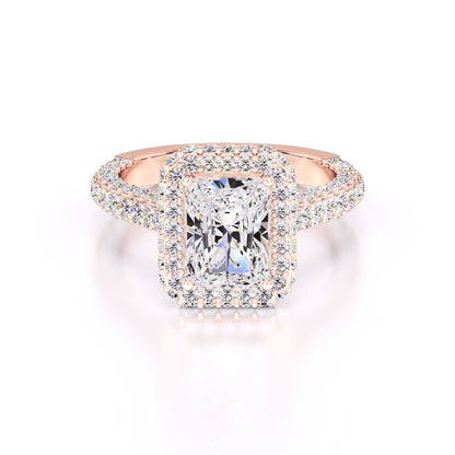 Leila Lab Grown Diamond Ring | Rose Gold | 1