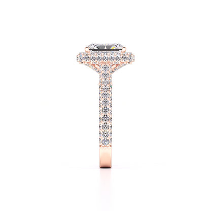 Leila Lab Grown Diamond Ring | Rose Gold | 4