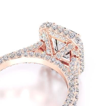 Leila Lab Grown Diamond Ring | Rose Gold | 2
