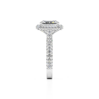 Leila Lab Grown Diamond Ring | White Gold | 4
