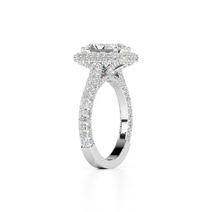 Leila Lab Grown Diamond Ring | White Gold | 3
