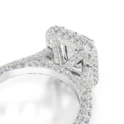 Leila Lab Grown Diamond Ring | White Gold | 2