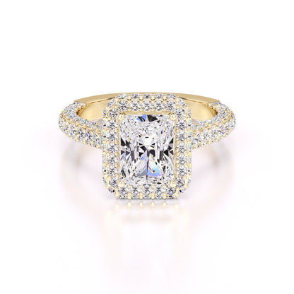 Leila Lab Grown Diamond Ring | Yellow Gold | 1