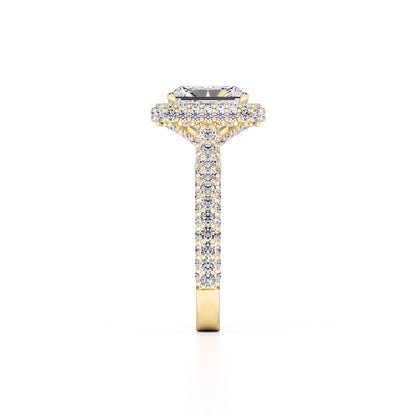 Leila Lab Grown Diamond Ring | Yellow Gold | 4