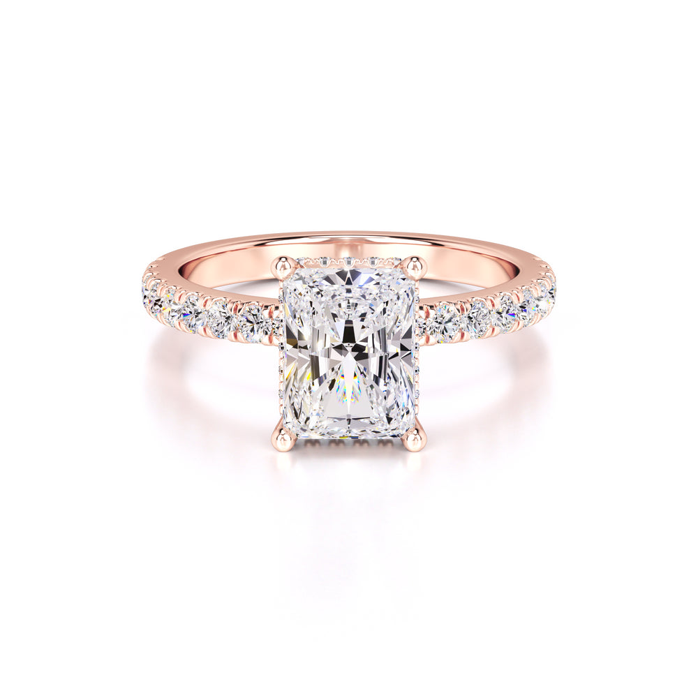 Madeline Lab Grown Diamond Ring | Rose Gold | 1