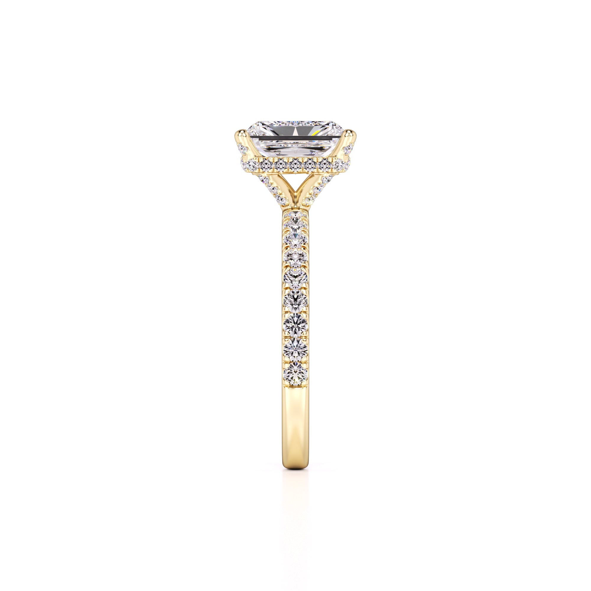 Madeline Lab Grown Diamond Ring | Yellow Gold | 4